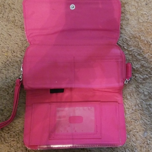 Pink purse and wallet set - Picture 3 of 3